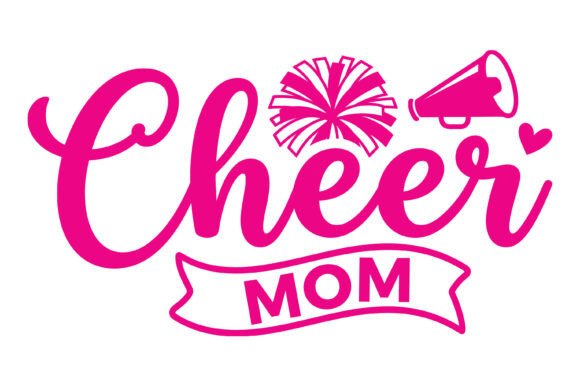 Cheer Mom Pink SVG Design: A Closer Look