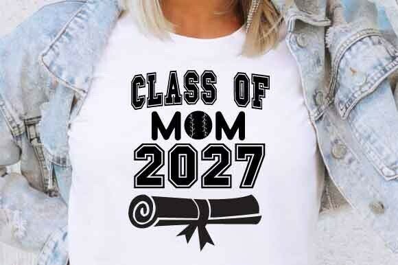 Class of Mom 2027 SVG: A Fresh Embroidery Design