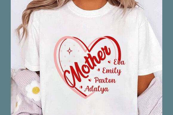 Cute Mom Mama SVG for Mothers Day