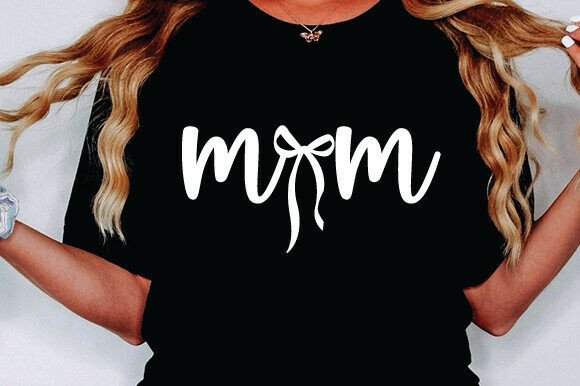 Elegant Mom Bow SVG for Timeless Embroidery
