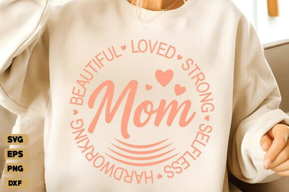 Happy Mothers Day Svg, Mom Loved Png Review