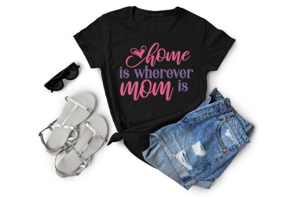 Home is Wherever Mom is: A Heartfelt Embroidery Design