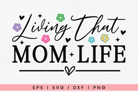 Living That Mom Life: A Versatile Embroidery Design