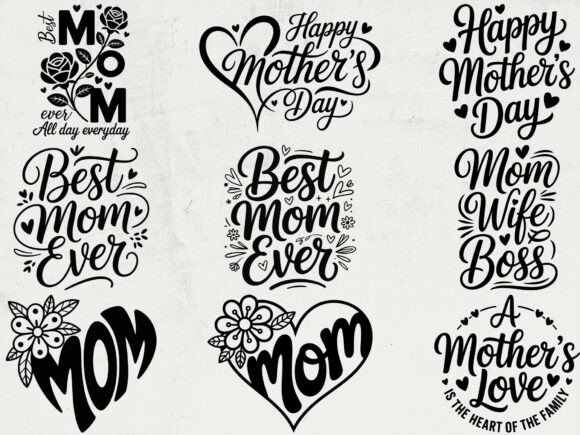Mom Ever SVG: A Heartfelt Mother's Day Design