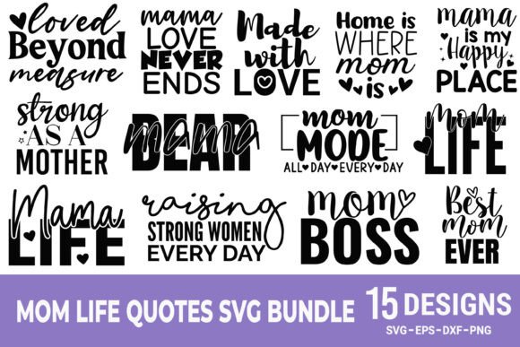 Mom Life SVG Bundle: Strong Mama Quotes Review