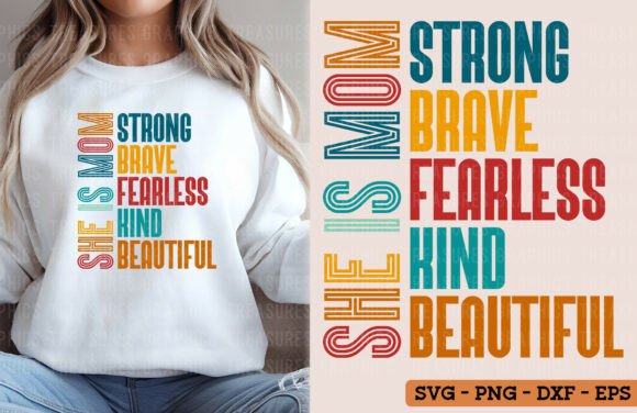 Retro Mother's Day Design for Embroidery