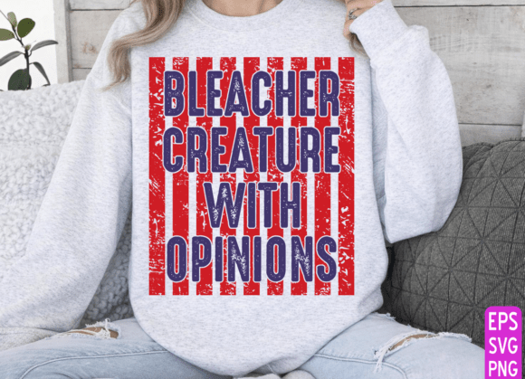 Review: Bleacher Creature with Opinions SVG, Mom