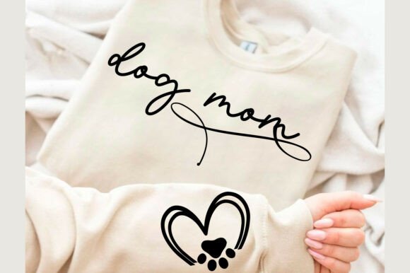 Review: Dog Mom Sleeve SVG PNG, Dog Paws SVG PNG