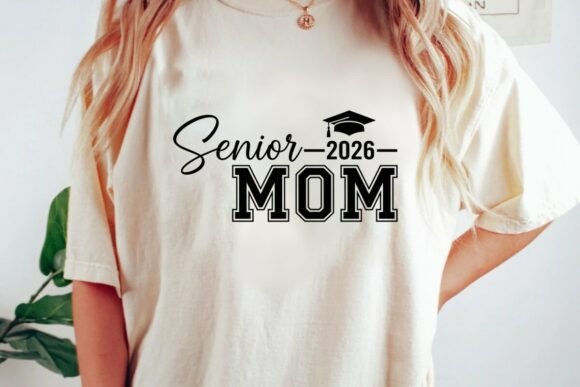 Senior Mom 2026 Svg: A Versatile Embroidery Design