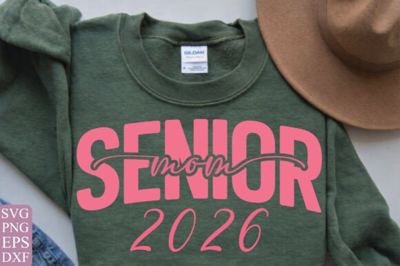 Senior Mom 2026 Svg Png: A Versatile Design for Embroidery