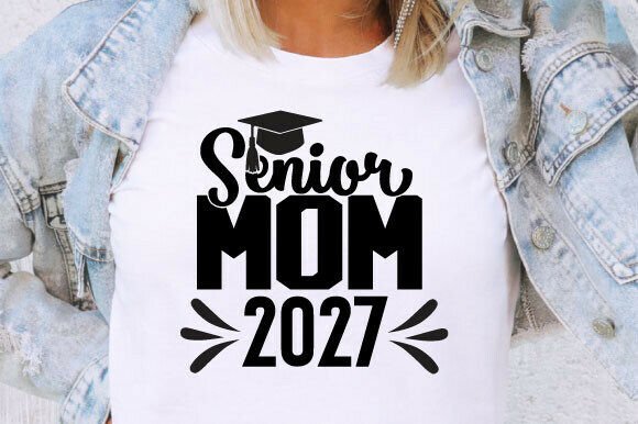 Senior Mom 2027 SVG: A Versatile Embroidery Design