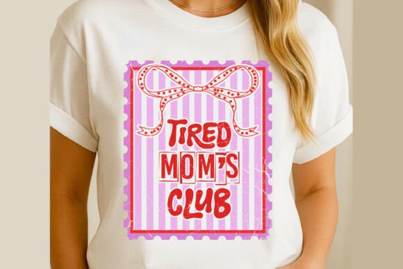 Tired Mom's Club SVG: A Perfect Mother's Day Gift